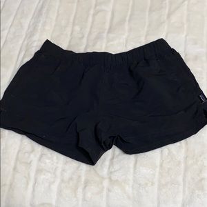 Black Patagonia shorts